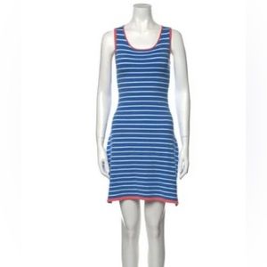 STS sail to sable stripped print mini dress